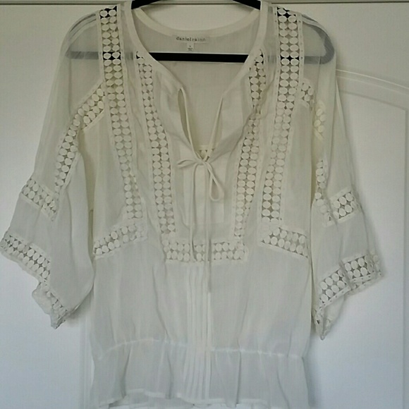 Sheer Boho Cream top!