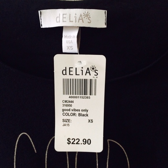 NWT Good Vibes Only Shirt - Picture 3 of 3