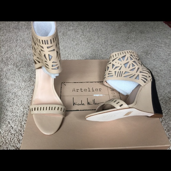 Nicole Miller Turks Wedge Sandals