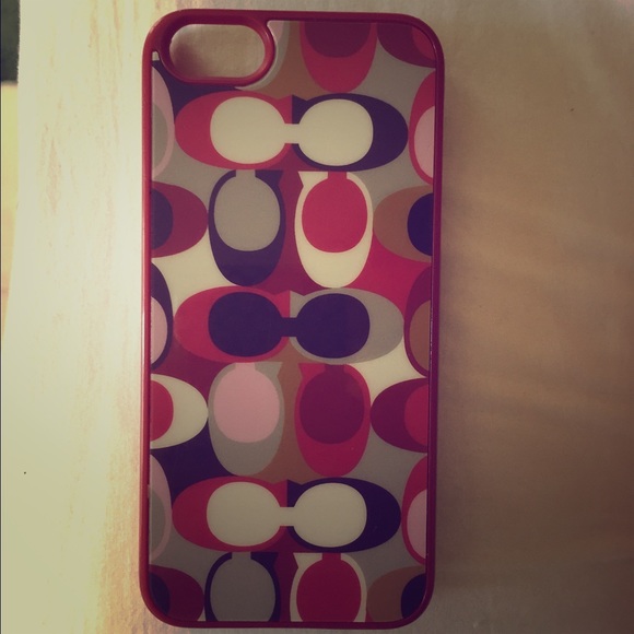 Coach phone case iphone 5/5s