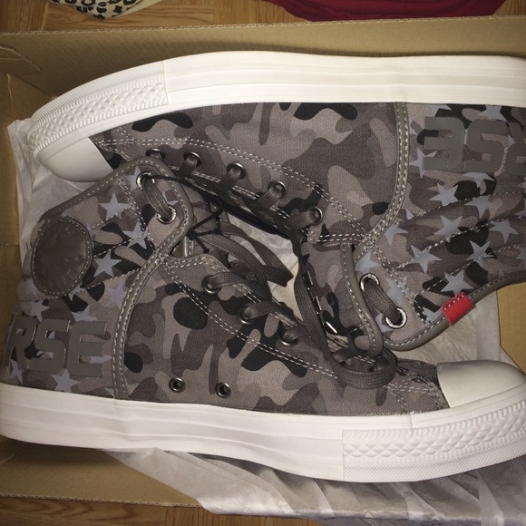 Custom Camo Converse