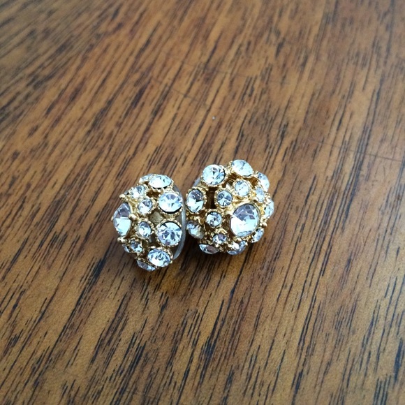Jeweled Kate Spade stud earrings