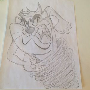 Tasmanian Devil Sketch