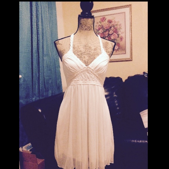 White dress