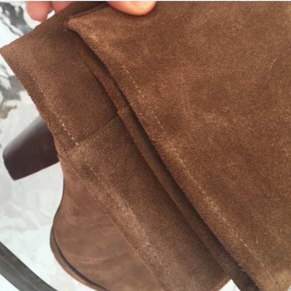 🌈Super Sexy & Gorgeous Brown suede, platform size 35 boots - Picture 4 of 6