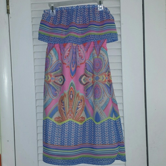 Strapless Dress