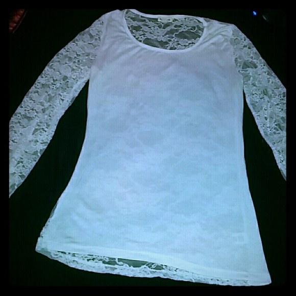 Lace long sleeve