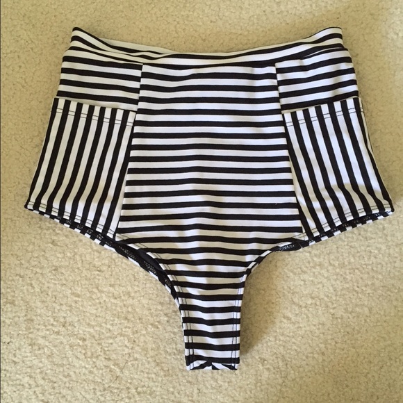 NWT Lolli Swim Drumstick high waisted bottom