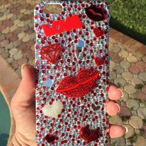 Blinged out phone case