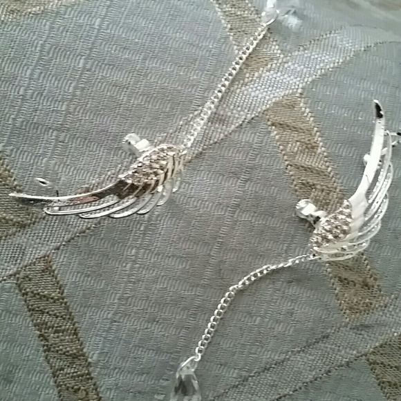 Wing earring cuffs