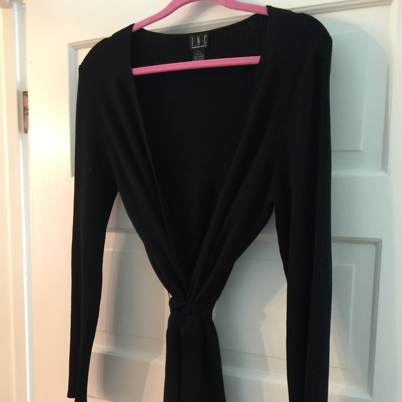 I.N.C. Black long sweater