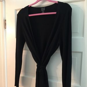 I.N.C. Black long sweater