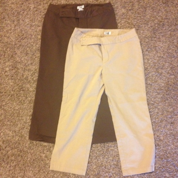 Bundle-2 Capris size 7