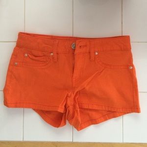 Orange shorts
