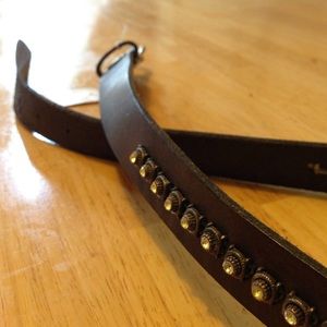 Leather belt Leather belt