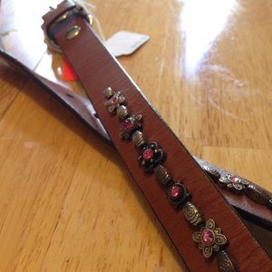 Leather belt Leather belt