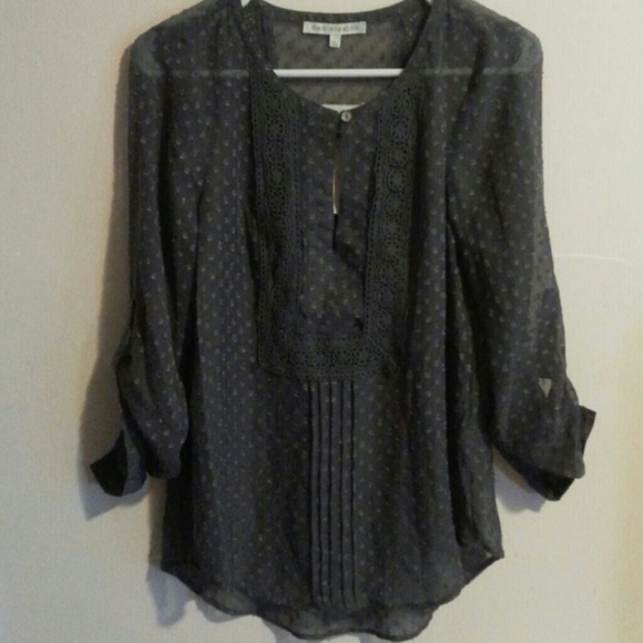 FINAL PRICE! Daniel Rainn sheer pokadot to