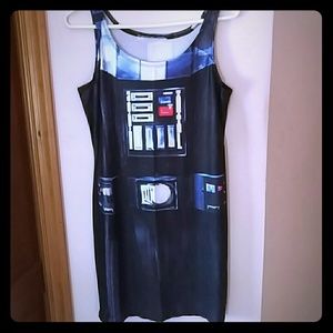 Black Milk look alike Darth Vader OSFM dress. NWOT
