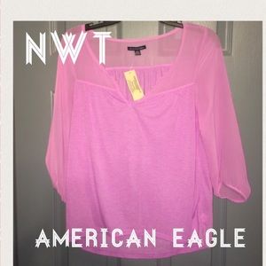 NWT Low Cut American Eagle Top