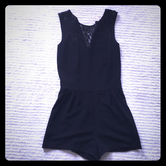 Black romper