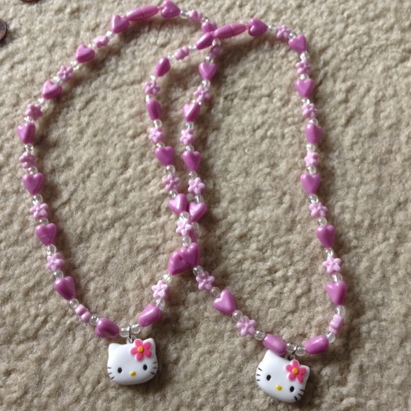 Hello kitty necklaces