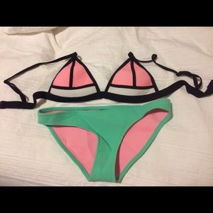 Triangl bikini set