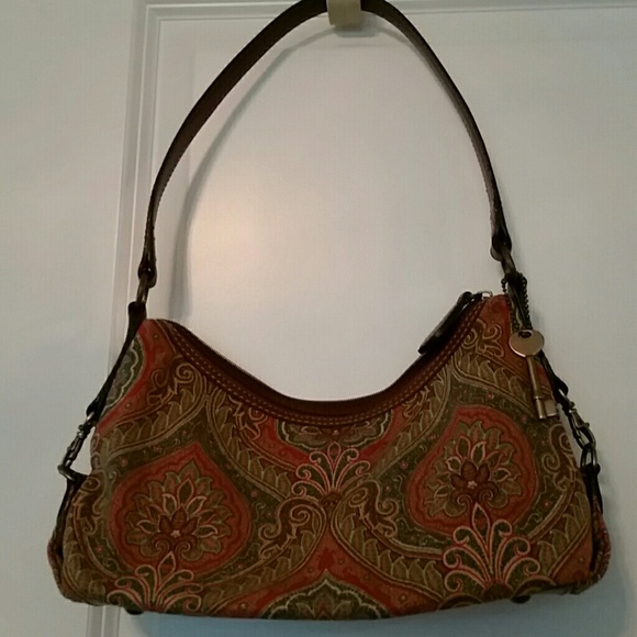 Paisley Fossil Handbag