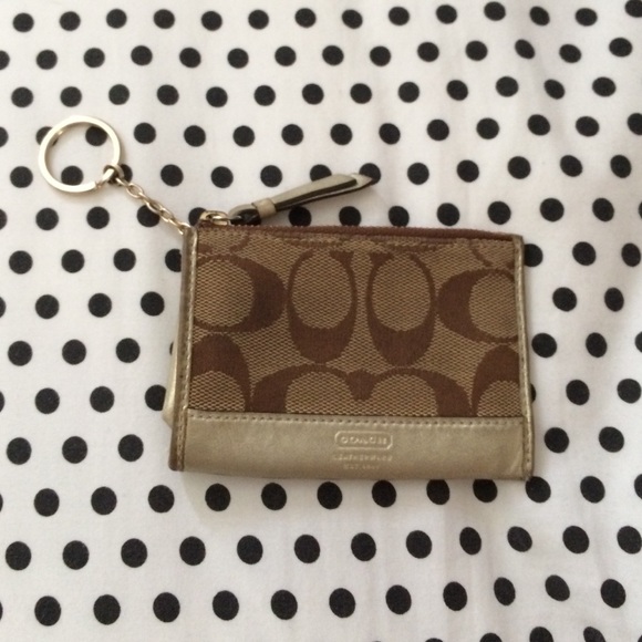 Authentic Coach change purse/card holder