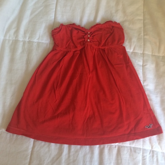 Hollister strapless tank