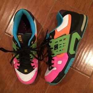 DC men's colorful shoes size 13