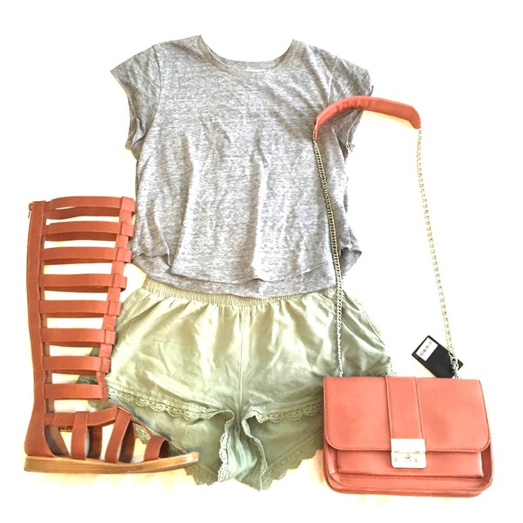 Green shorts