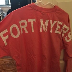 Pink Fort Myers t shirt