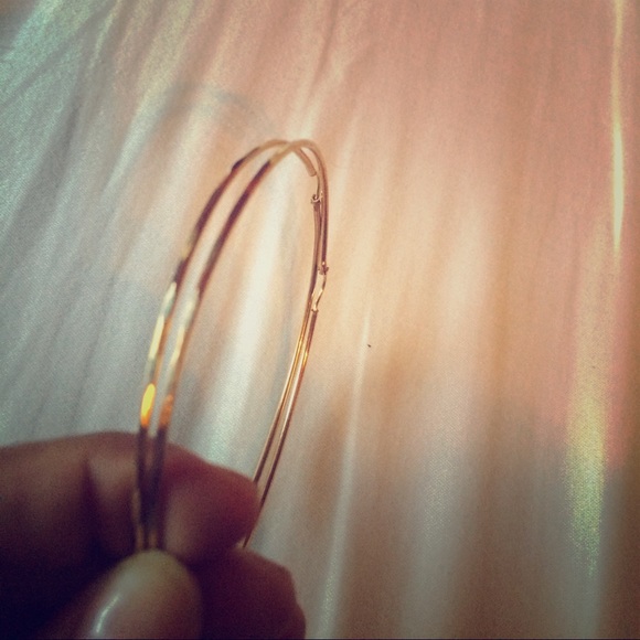 14K gold earrings
