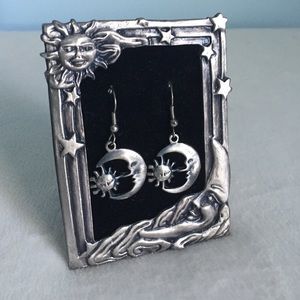 Sun and Moon Earrings