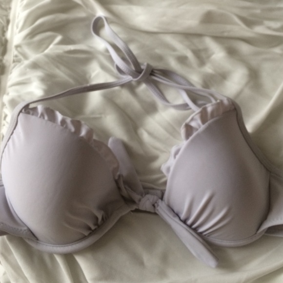 White bikini top