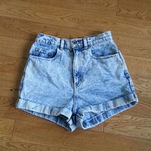 American Apparel Denim Shorts