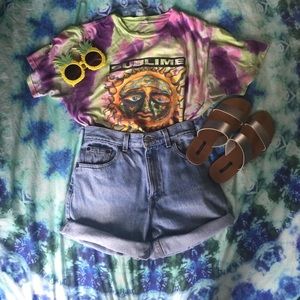 Levi's High Waisted Shorts