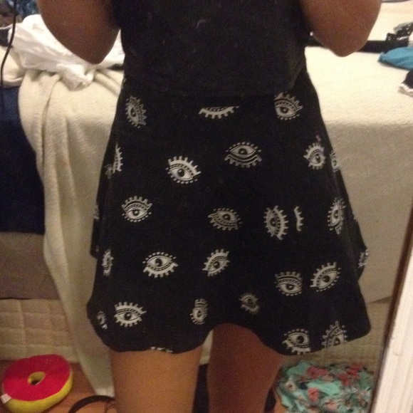 Eclectic eye skirt