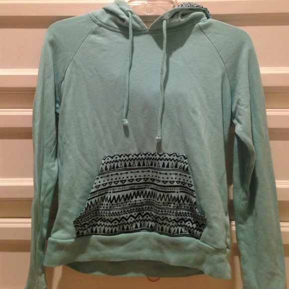 Light blue hoodie/jacket