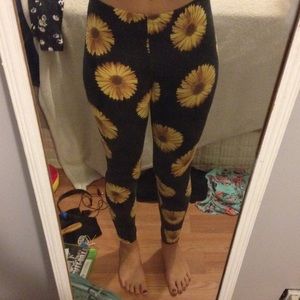Sunflower leggings