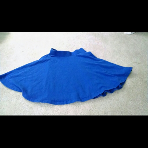 Royal Blue skater skirt