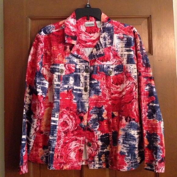 Chico's Lightweight Jacket/Blazer size 2
