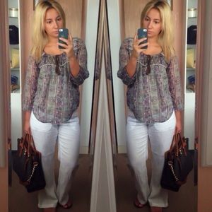 White linen pants from Macy's.