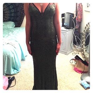 Faviana couture prom dress