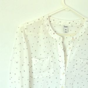 Sheer Starry Blouse