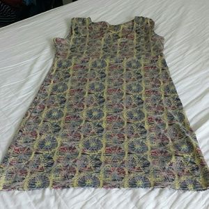 Jersey dress with fun pattern