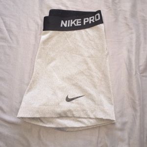 Nike pro shorts.