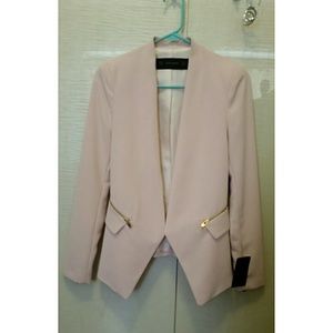 Zara Blush Pink Blazer