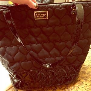 Black Betsey Johnson Large Handbag