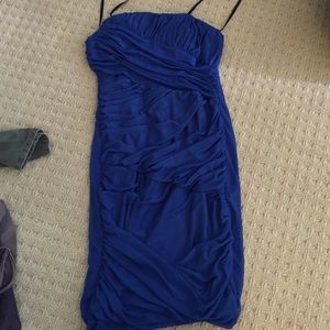 Blue dress